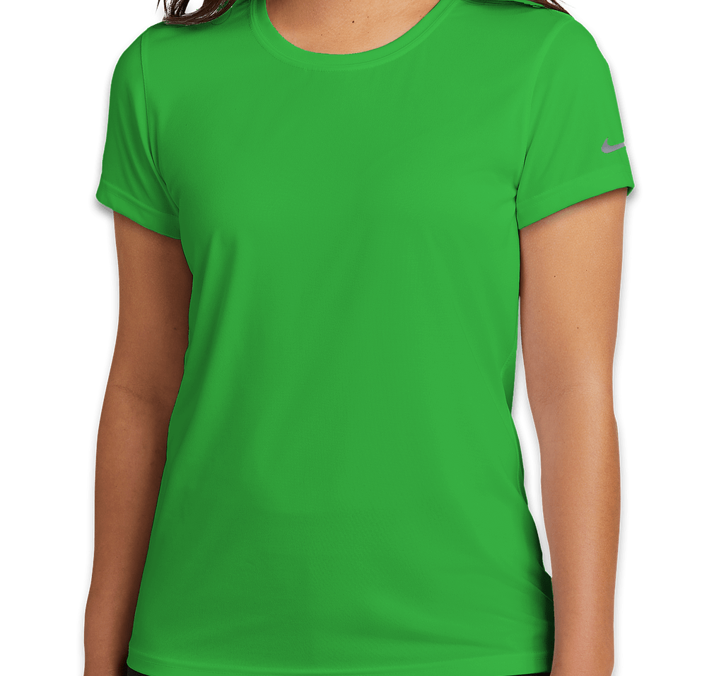 Nike Women's rLegend Recycled Swoosh Sleeve Performance Shirt-default