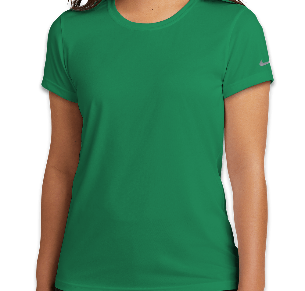 Nike Women's rLegend Recycled Swoosh Sleeve Performance Shirt-default