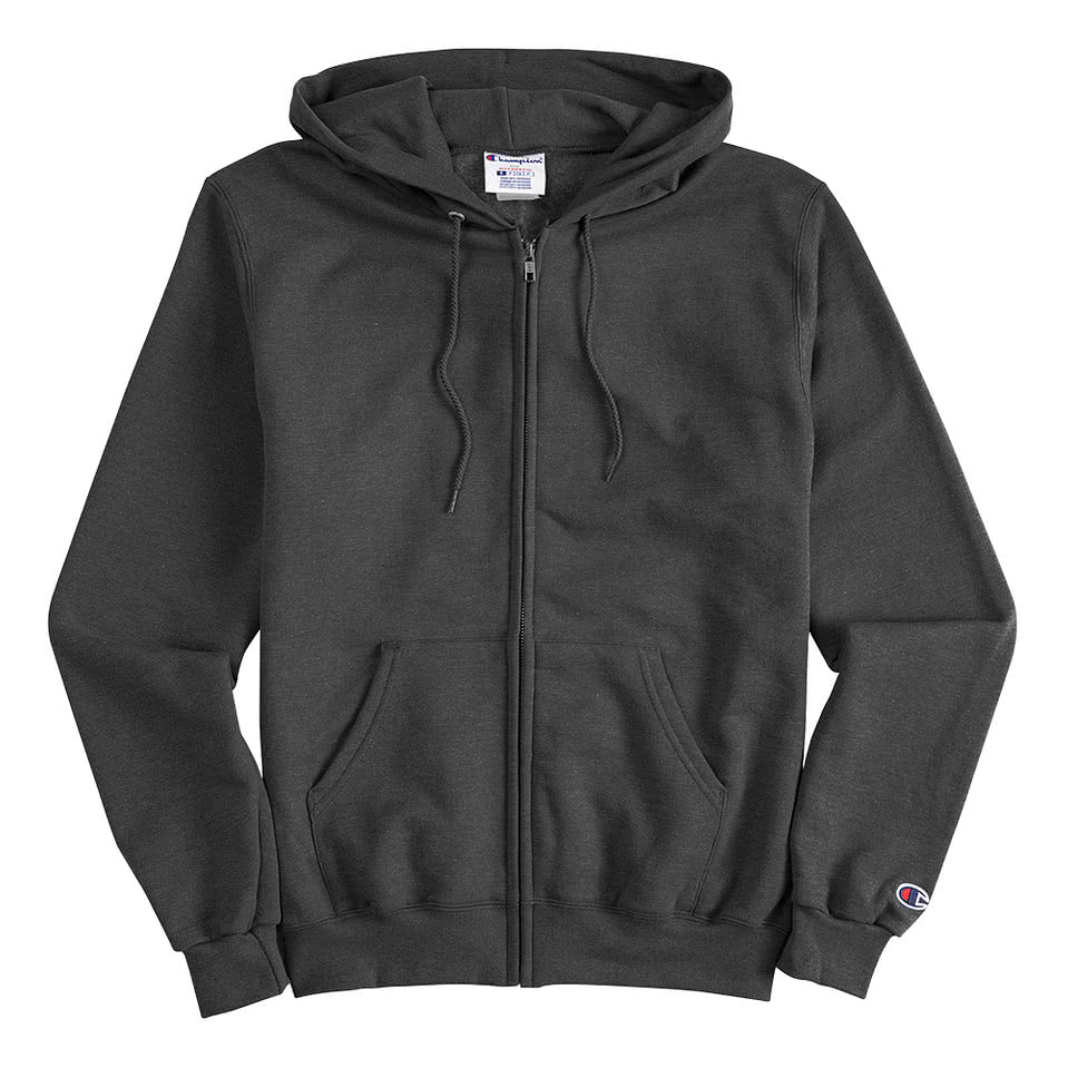 Champion powerblend outlet zip hoodie