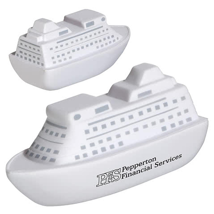 Cruise Ship Stress Reliever in White