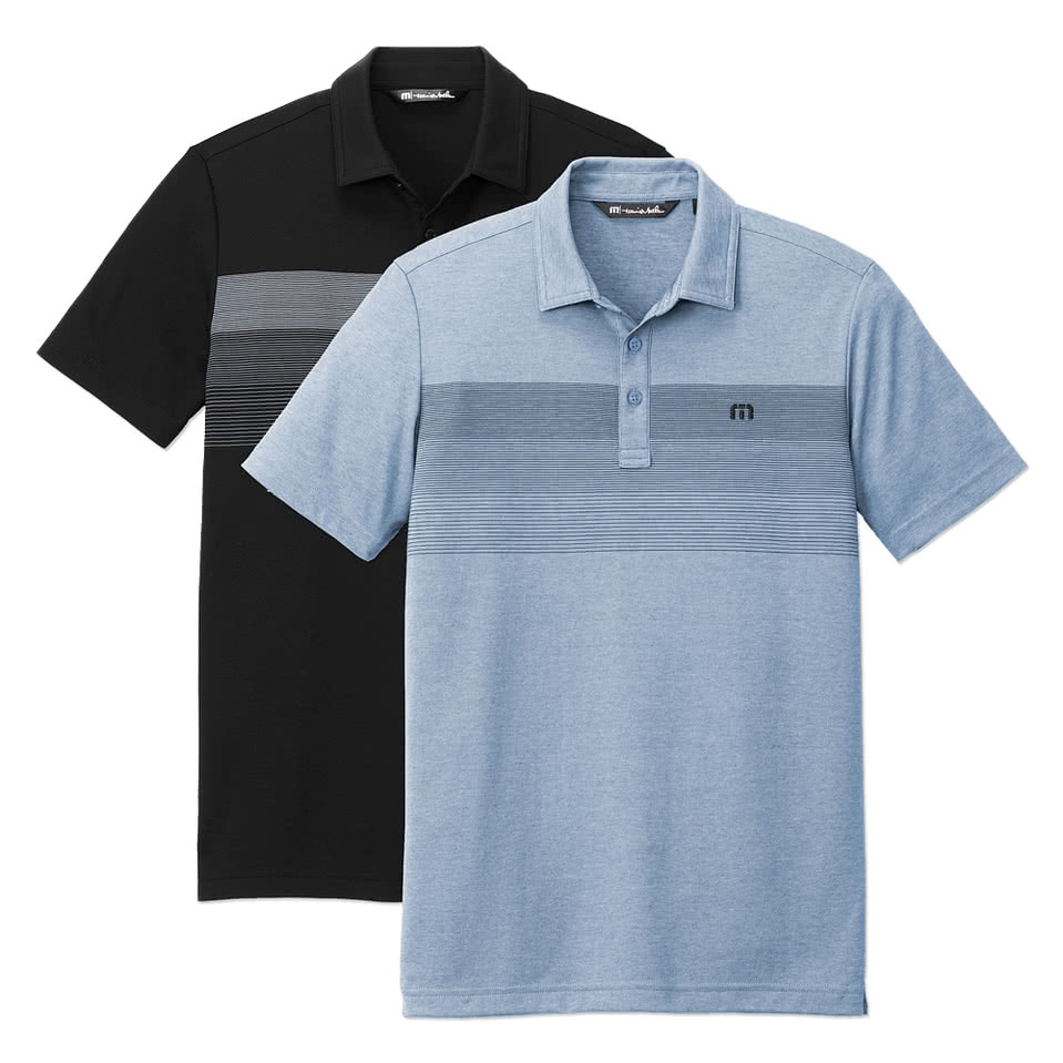 TravisMathew Coastal Chest Stripe Performance Polo