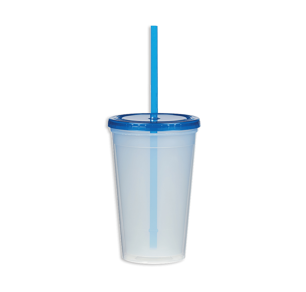 16 oz. Promotional Color Changing Tumbler with Straw-default