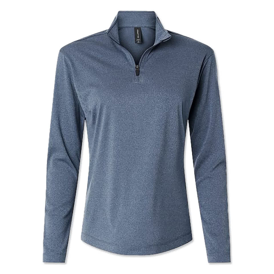 AllPro Women's Pro-Lock UPF 50 Quarter Zip Performance Shirt - Embroidered