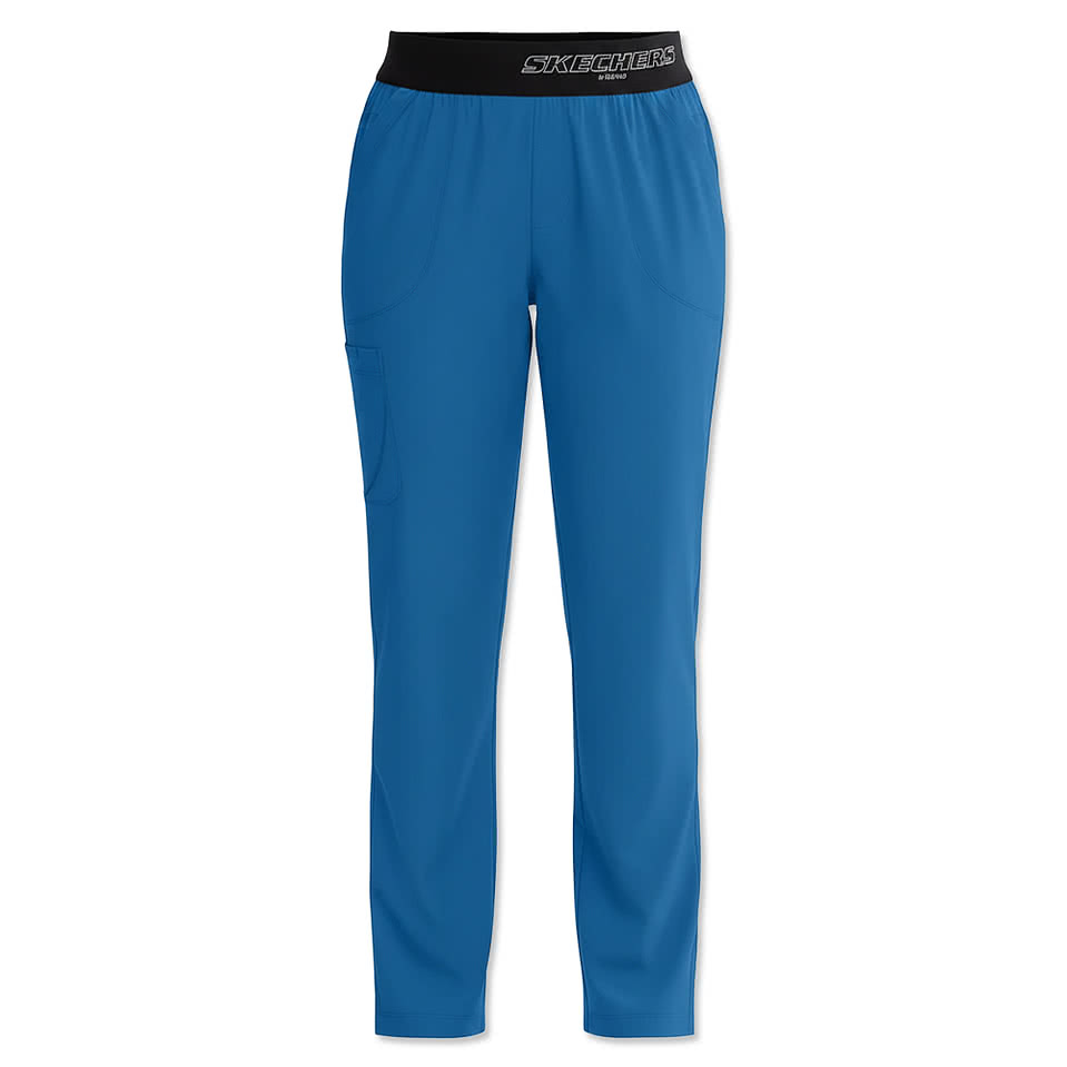 Skechers by Barco Women’s Breeze Recycled 3-Pocket Elastic Waist Scrub Pant