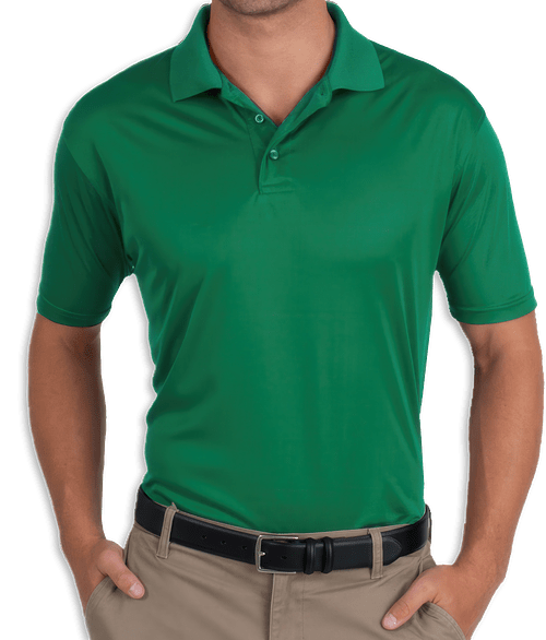 Blue Generation BLU-X-DRI Titan Value Performance Polo - Printed in Kelly