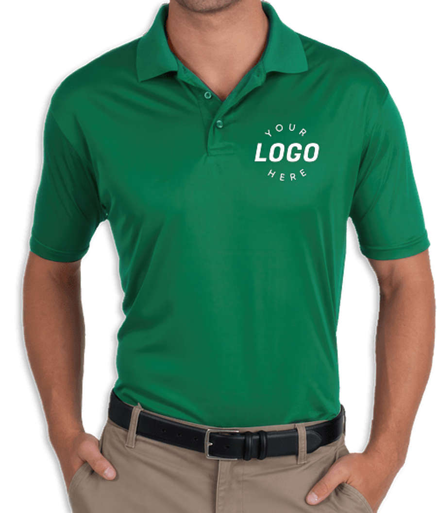 Blue Generation BLU-X-DRI Titan Value Performance Polo - Printed in Kelly