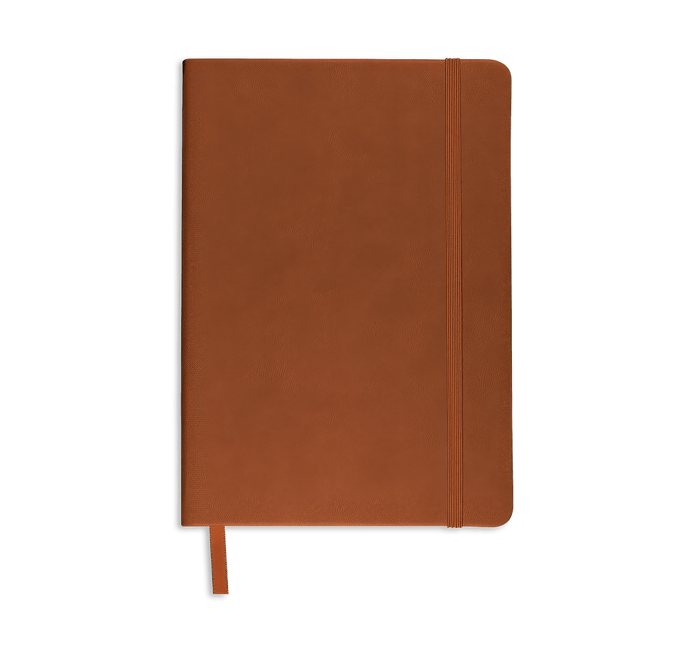 Debossed Leeman Tuscany Hard Cover Notebook-default