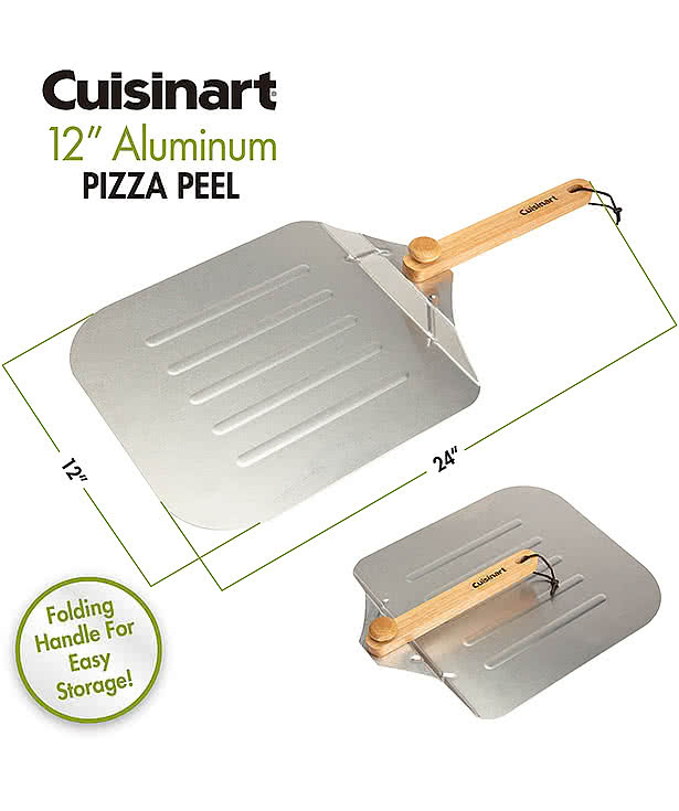Laser Engraved Cuisinart Outdoors 12" Aluminum Pizza Paddle