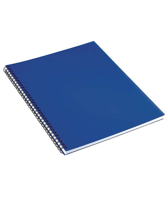 Large Plastic Cover Spiral Notebook
