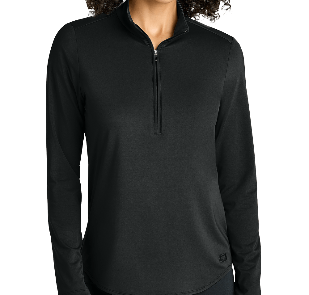 OGIO Women's Regain Recycled UPF 50+ Half Zip Pullover-default