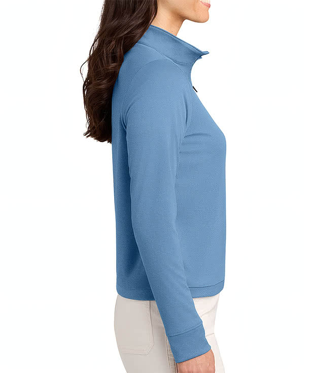 TravisMathew Women’s Coto Performance Half Zip Shirt - Embroidered