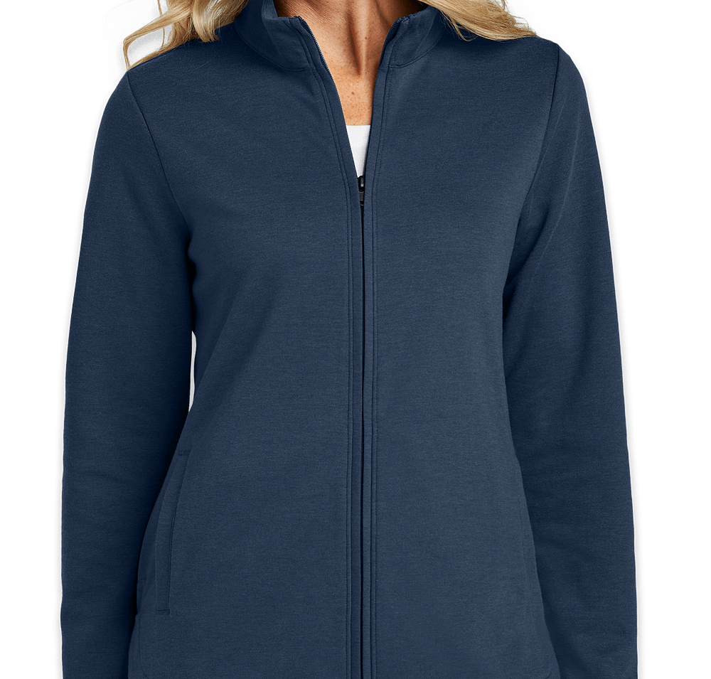 TravisMathew Women's Coveside Lightweight Full Zip Sweatshirt-default