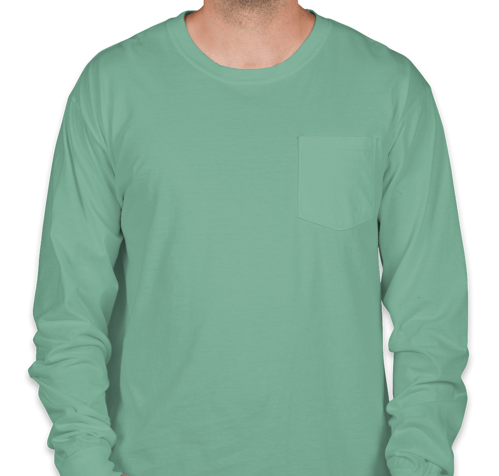 Comfort Colors Long Sleeve Pocket T-Shirt-default