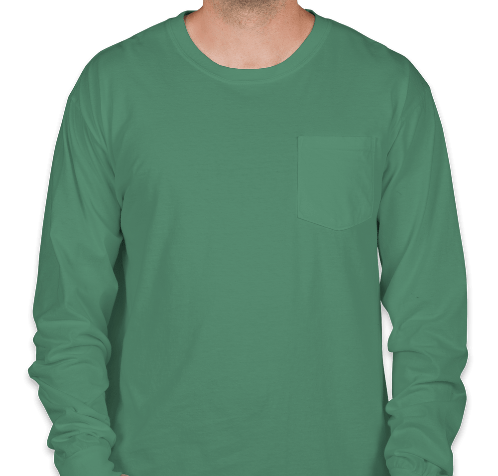 Comfort Colors Long Sleeve Pocket T-Shirt-default
