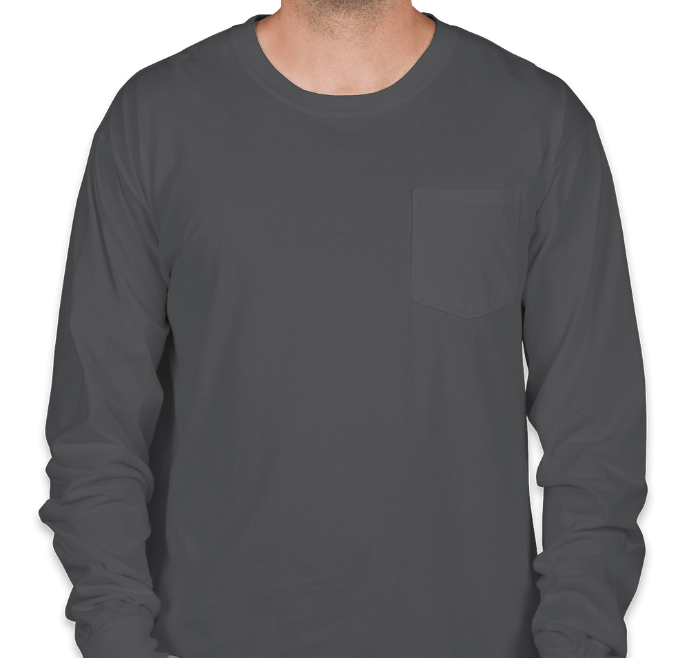 Comfort Colors Long Sleeve Pocket T-Shirt-default
