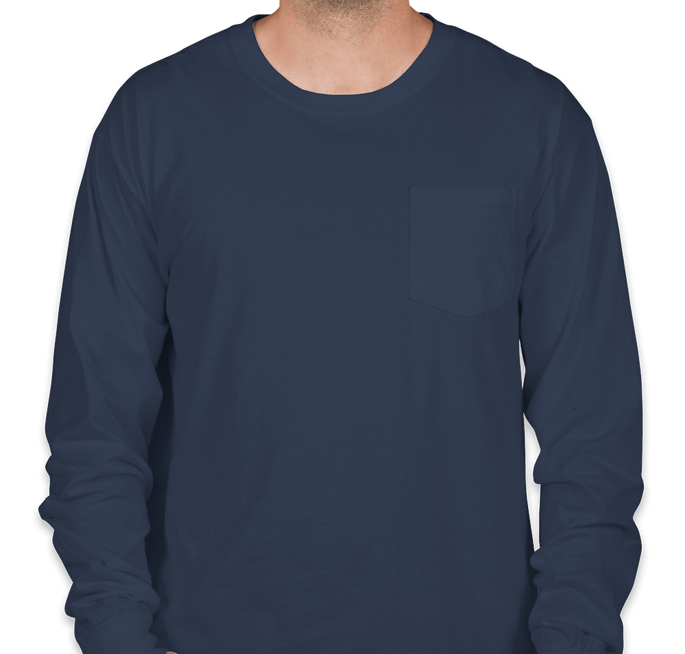 Comfort Colors Long Sleeve Pocket T-Shirt-default