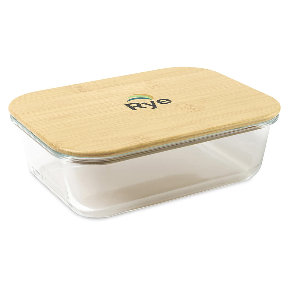 4 Cup Storage Container with Bamboo Lid