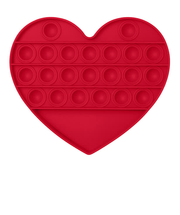 Push Pop Bubble Heart Shape Fidget Sensory Toy