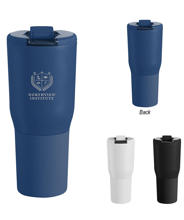 BruMate Laser Engraved 35 oz. Nav Stainless Steel Tumbler