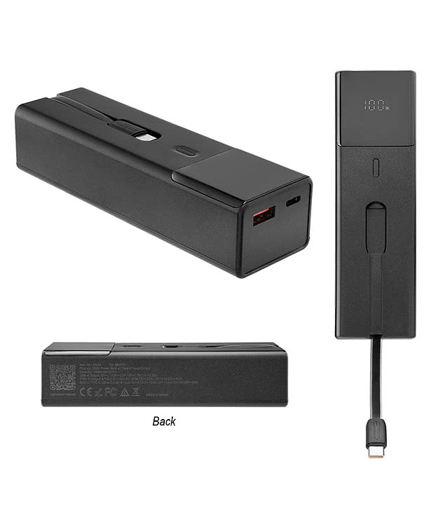 10,000 mAh Super Charge 100W Laptop Power Bank