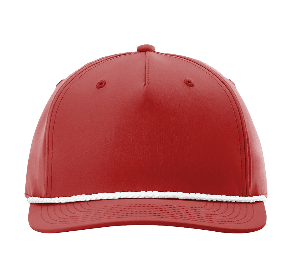 Richardson Five-Panel Classic Rope Baseball Hat - Embroidered-default