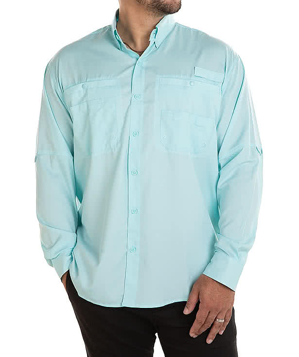 Paragon Kitty Hawk Long Sleeve Performance Fishing Shirt - Printed