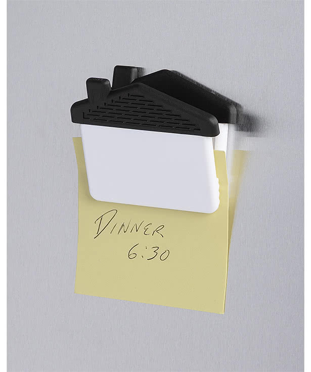 Recycled House Shape Magnetic Memo Clip