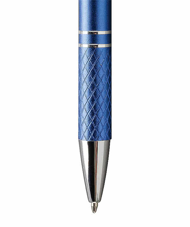 Laser Engraved Textari Diamond Etched Grip Stylus Pen (black ink)