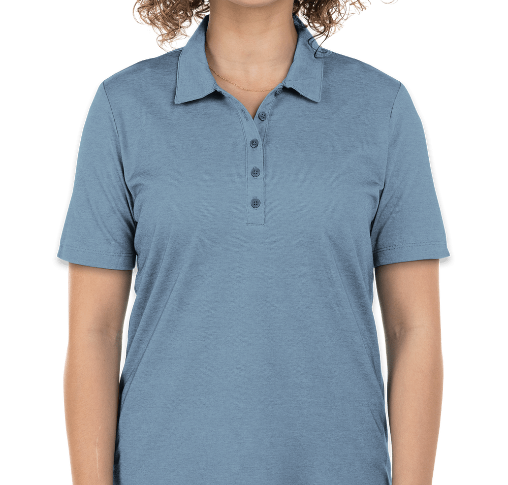 Port Authority Women's Fine Performance Pique Polo - Embroidered-default