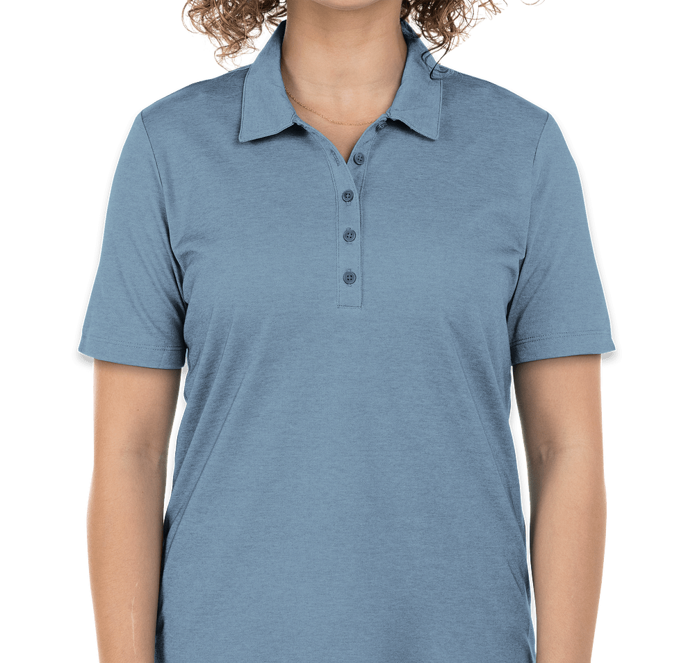 Port Authority Women's Fine Performance Pique Polo - Printed-default