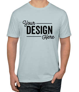 Canada - Next Level 60/40 T-shirt - Color: Ice Blue