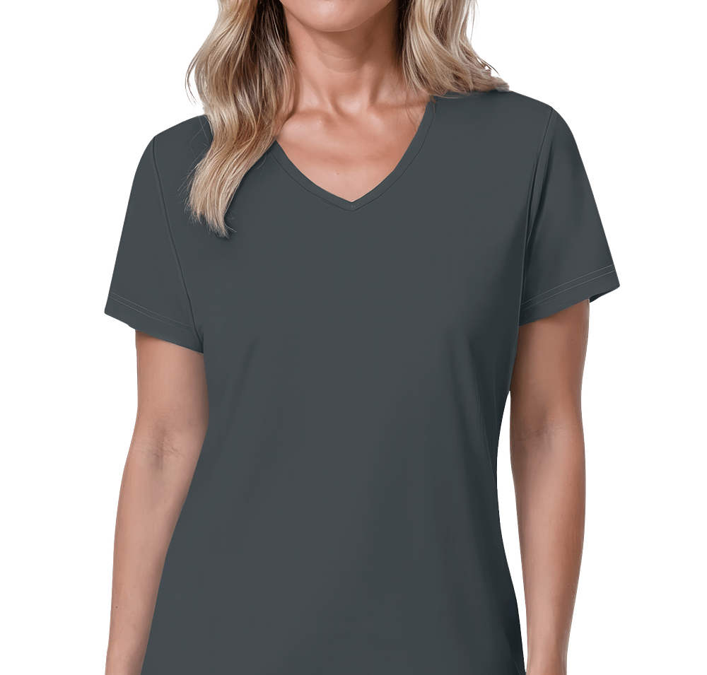 Blue Generation Women's Value BLU-X-DRI V-Neck Performance Shirt-default