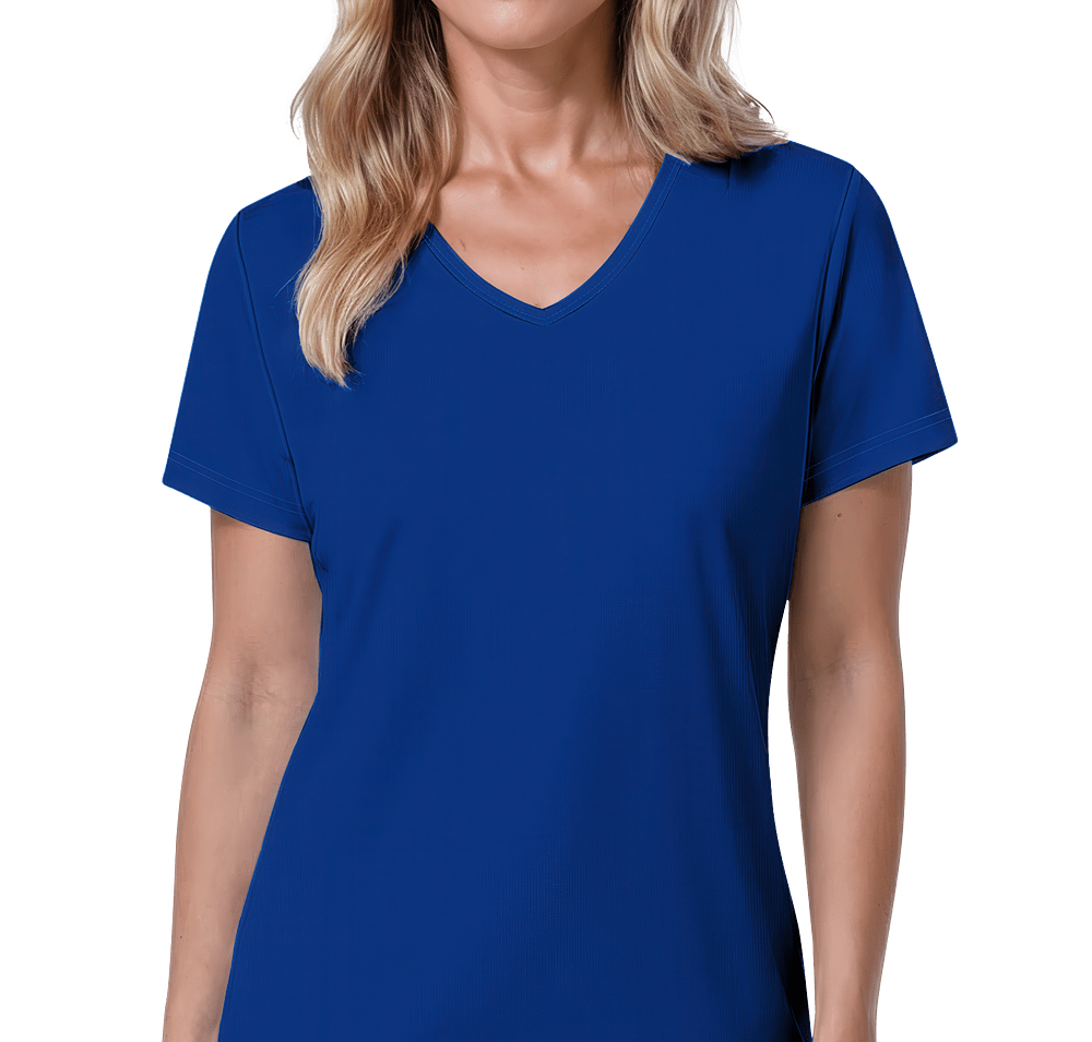 Blue Generation Women's Value BLU-X-DRI V-Neck Performance Shirt-default