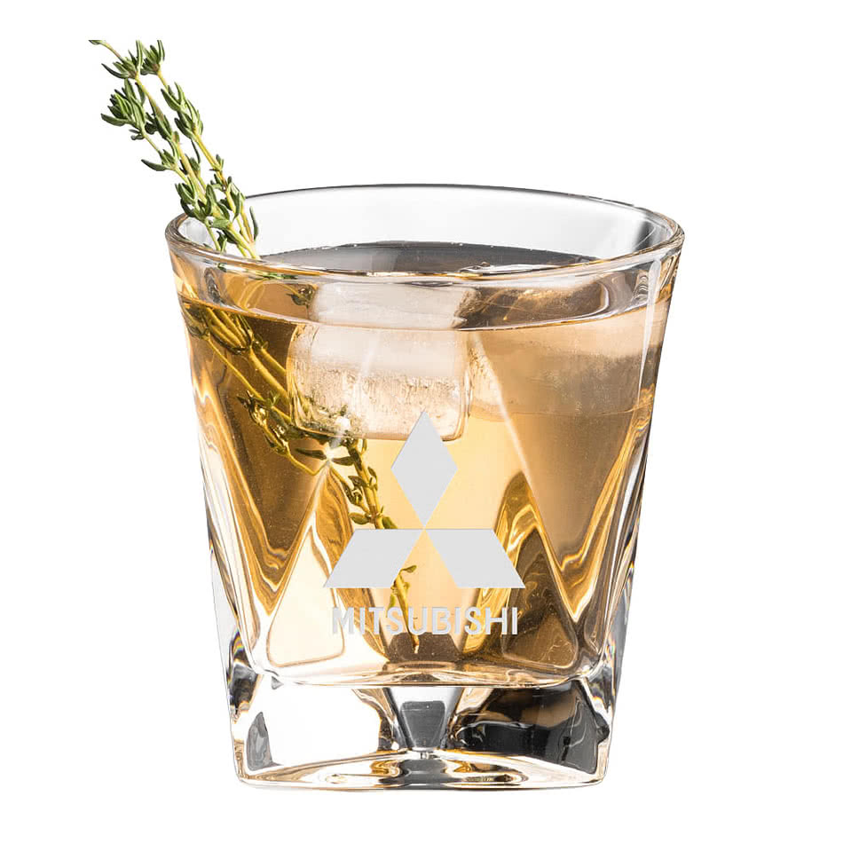 Laser Etched 10 oz. Oakhaven On-the-Rocks Glass