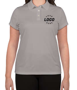 Hanes Women's Cool Dri UPF 50 Performance Polo - Screen Printed