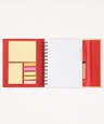 Organized Lock-it Spiral Notebook with Pen