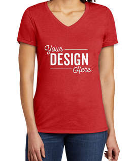 Allmade Women's Tri-Blend V-Neck T-shirt