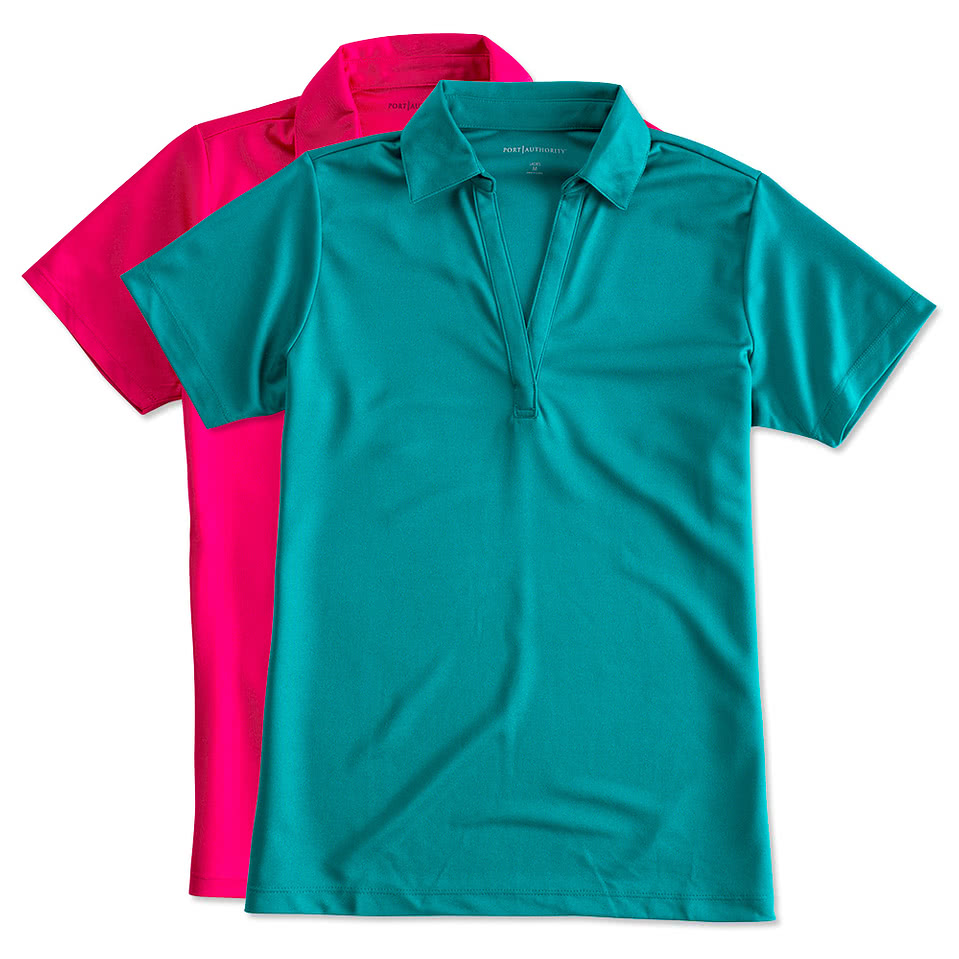 Port Authority Women's Silk Touch Performance Polo - Embroidered