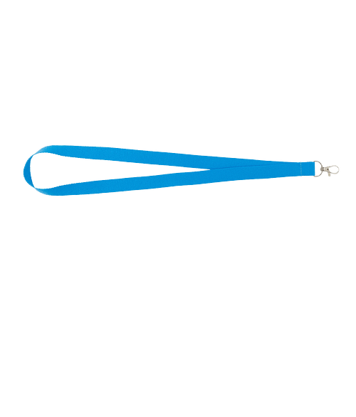Neon Recycled Lanyard in Blue