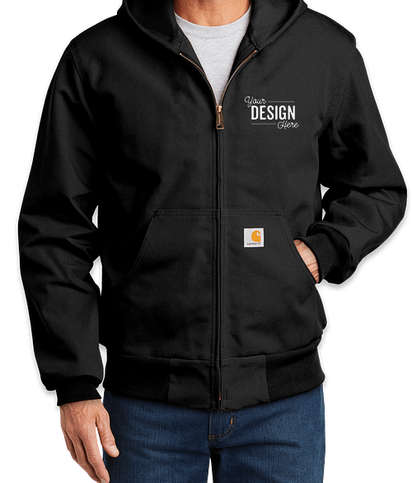 Carhartt Tall Thermal Lined Duck Active Jacket - Black