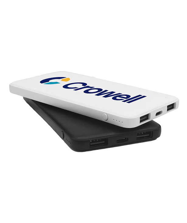 Full Color iPowerPlus ULTRA Slim 4-in-1 5,000 mAh Portable Power Bank