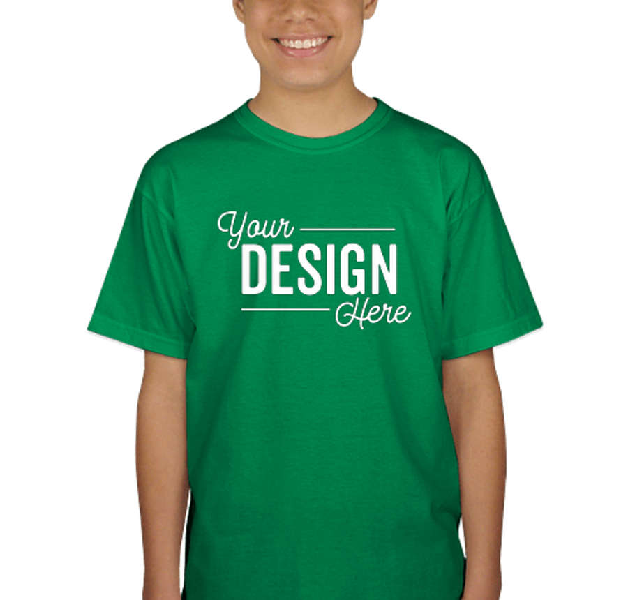 Gildan Youth Ultra Cotton T-shirt in Irish Green