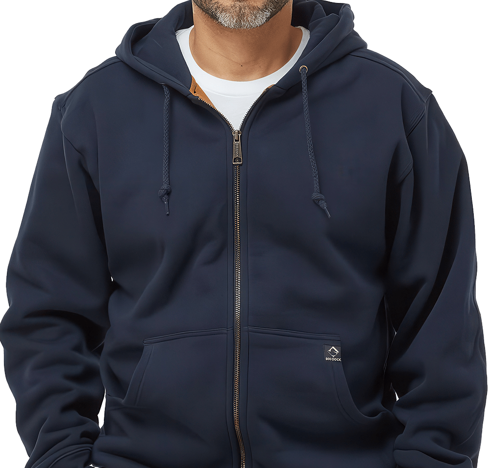 Dri Duck Crossfire Heavyweight Power Fleece Zip Hoodie - Printed-default