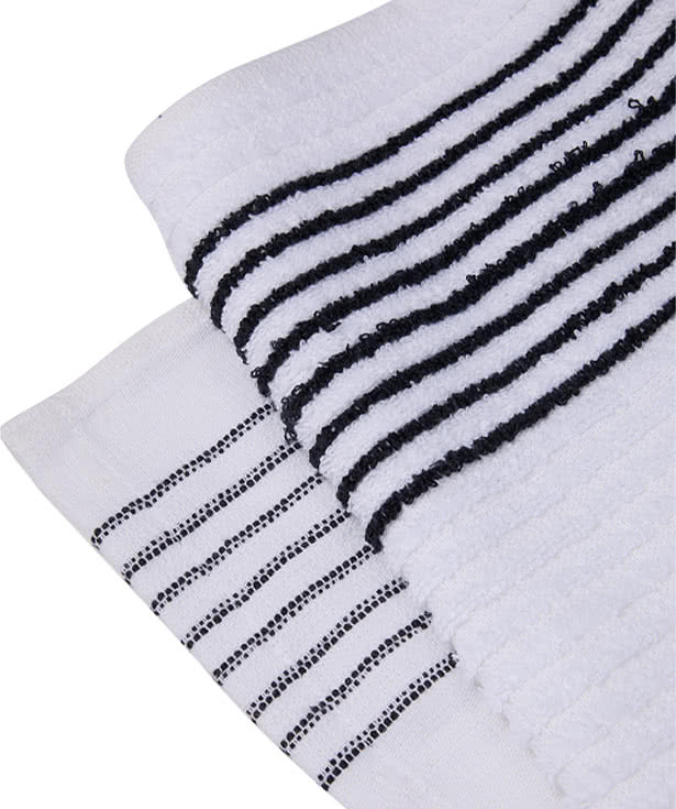 Full Color Caddy Side Stripes Golf Towel
