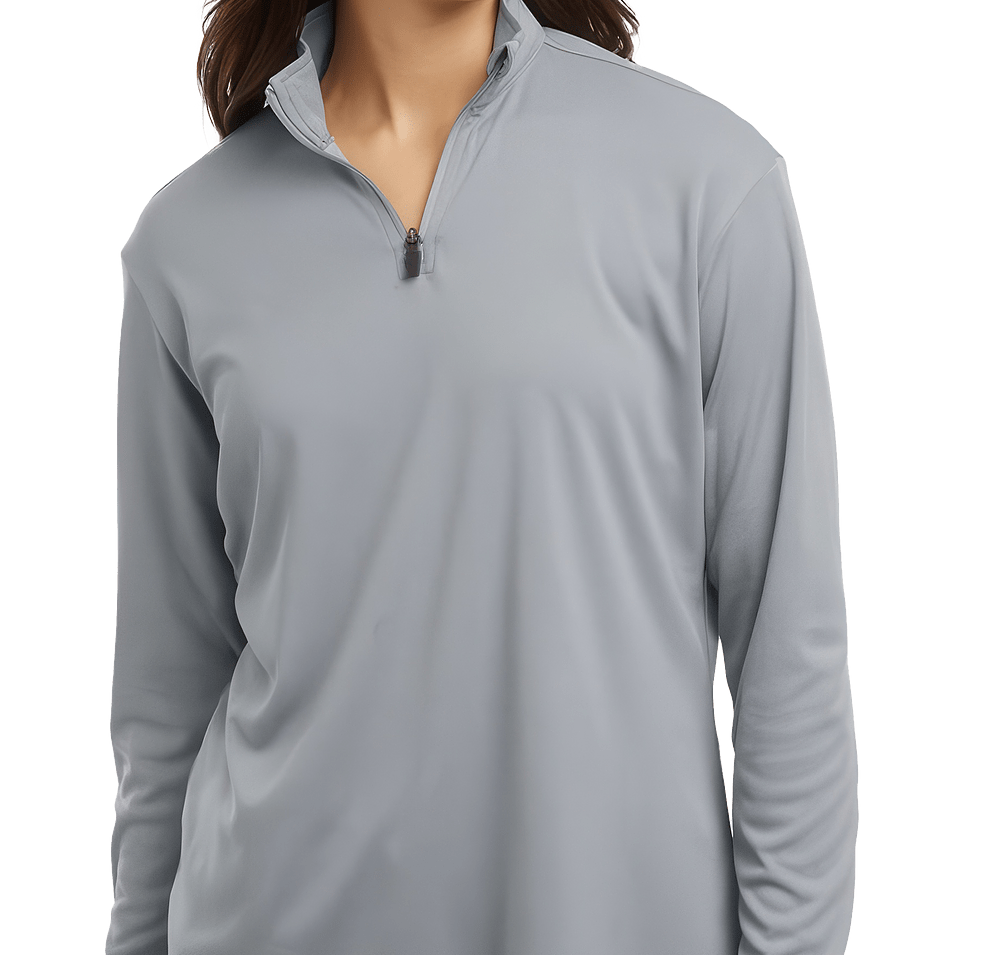 AllPro Women's Pro-Lock UPF 50 Quarter Zip Performance Shirt - Embroidered-default