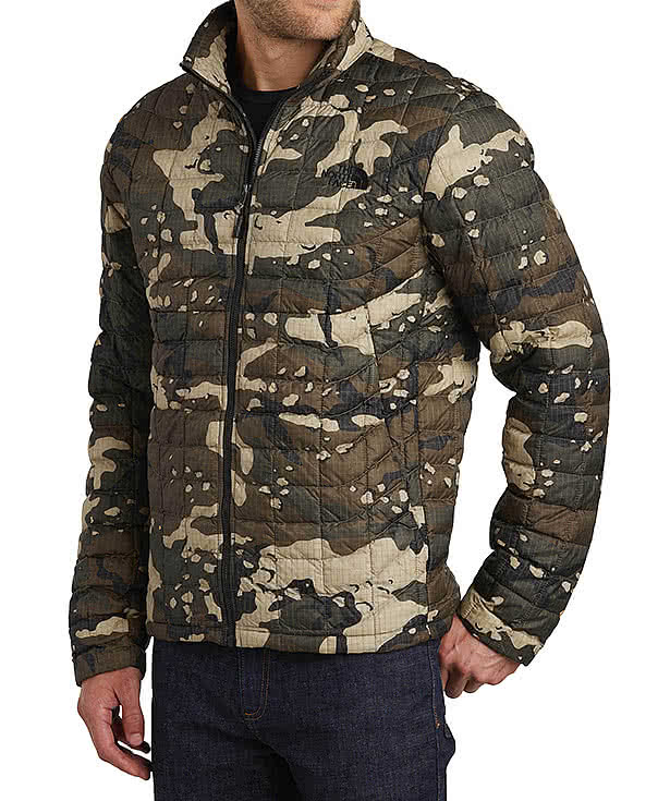 Camo thermoball online jacket