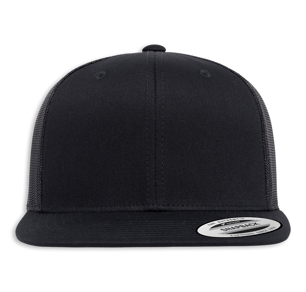 Yupoong Retro High Profile Trucker Hat-default