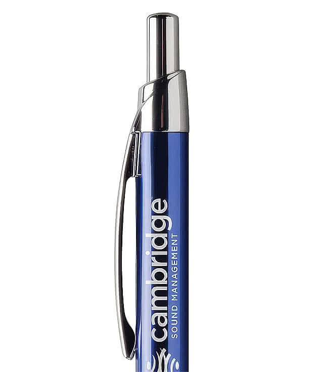 Laser Engraved Vienna Stylus Pen (black ink)