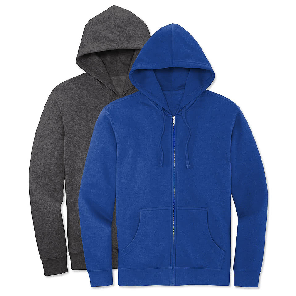 District V.I.T. Zip Hoodie - Embroidered
