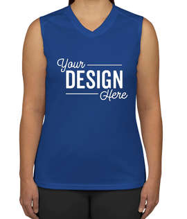 Badger B-Dry Women's Sleeveless Performance Shirt - Color: Royal
